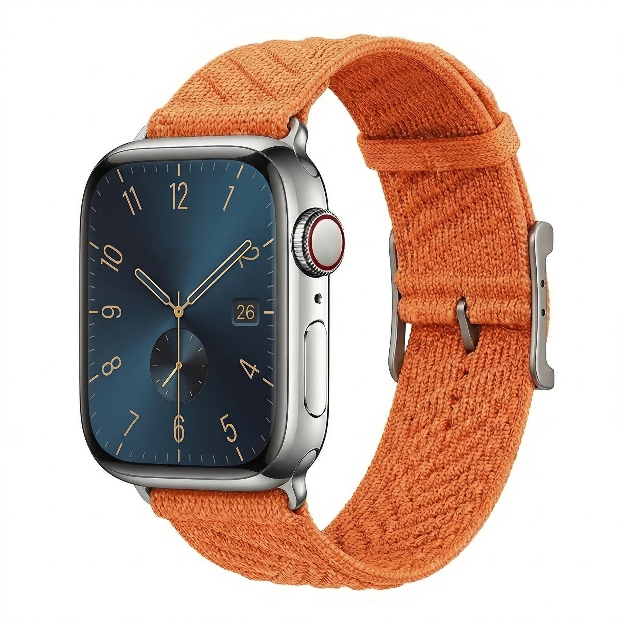 Orange Hermes Apple Watch 44mm Buckle Apple Watch Series 44mm
