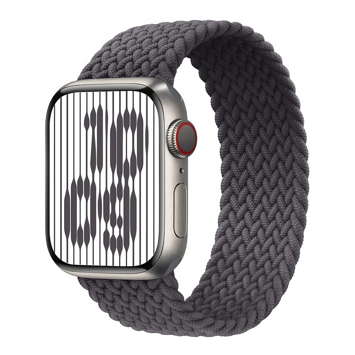 apple watch braided solo loop in dark colors