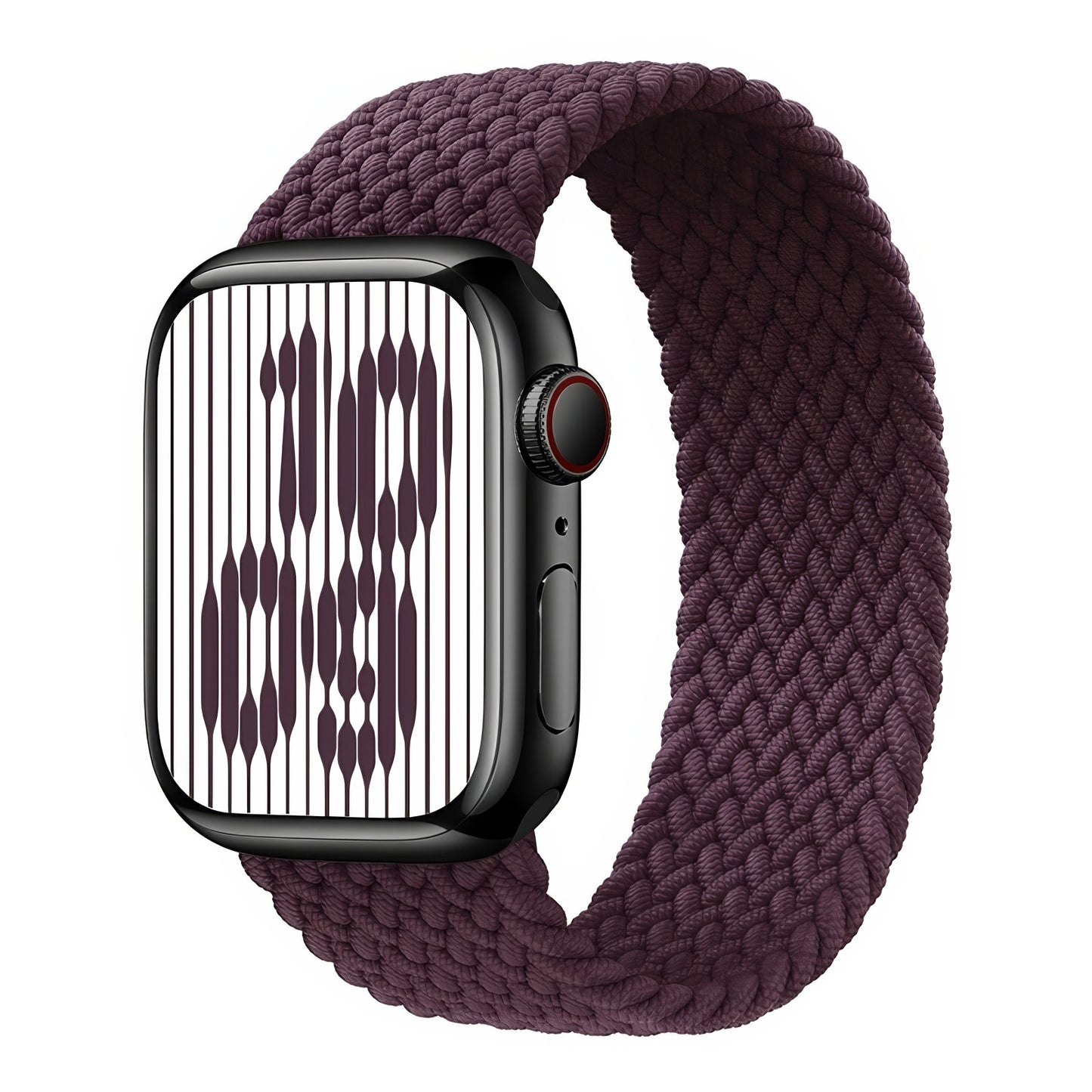 apple watch braided solo loop in dark colors
