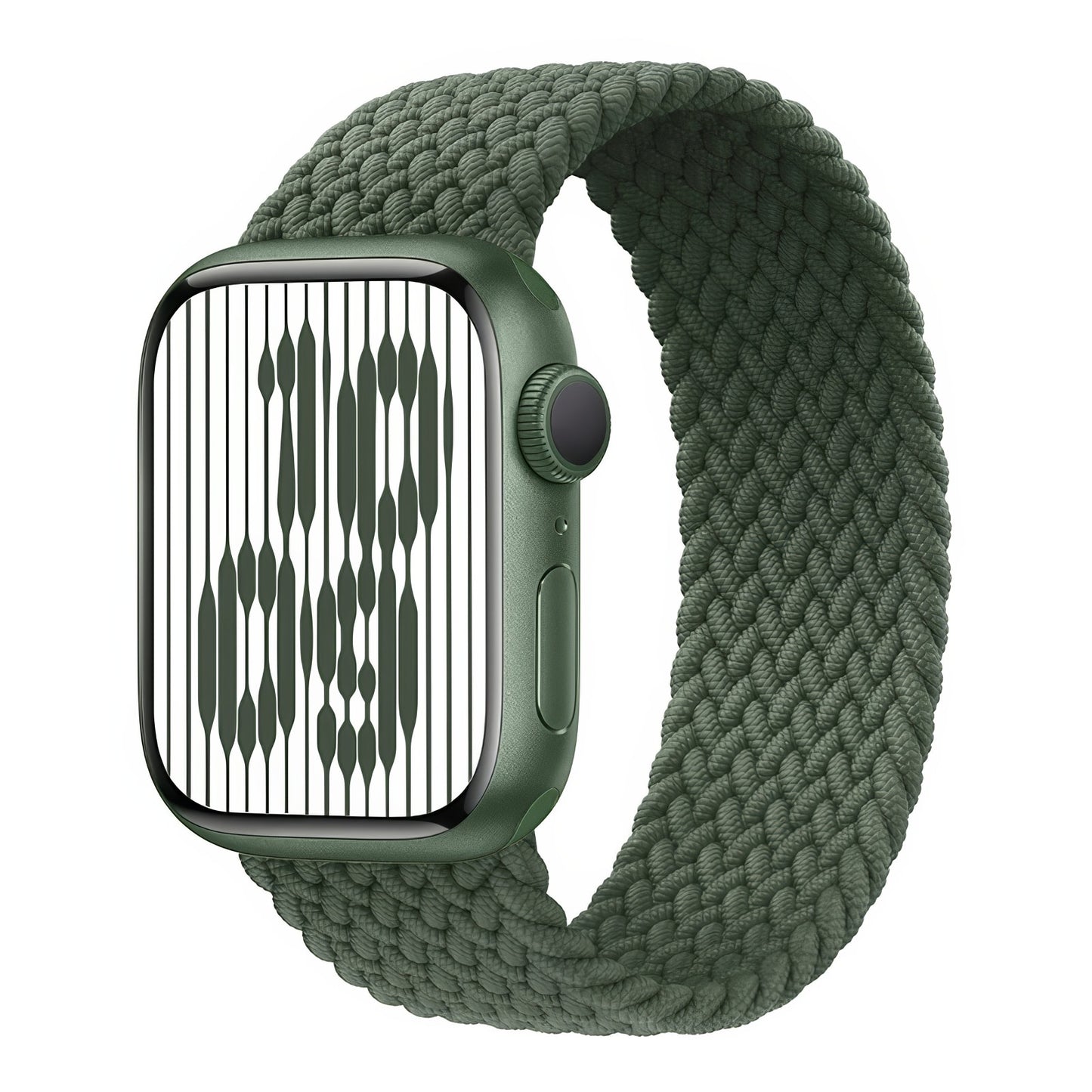 apple watch braided solo loop in dark colors