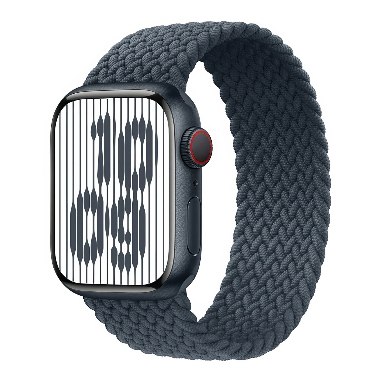 apple watch braided solo loop in dark colors