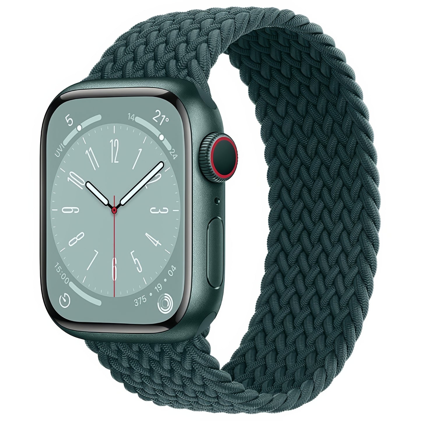 apple watch braided solo loop in dark colors