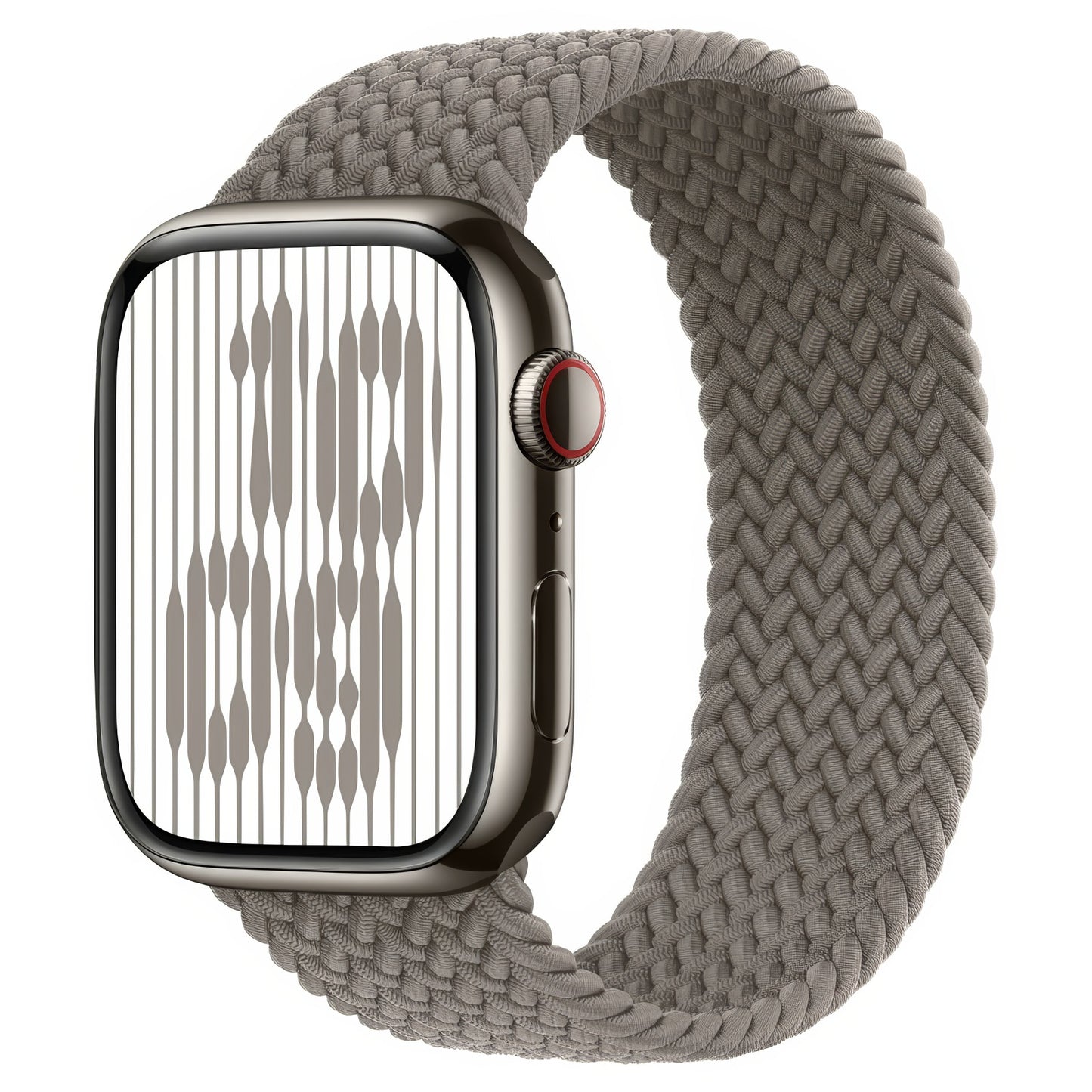 apple watch braided solo loop in dark colors