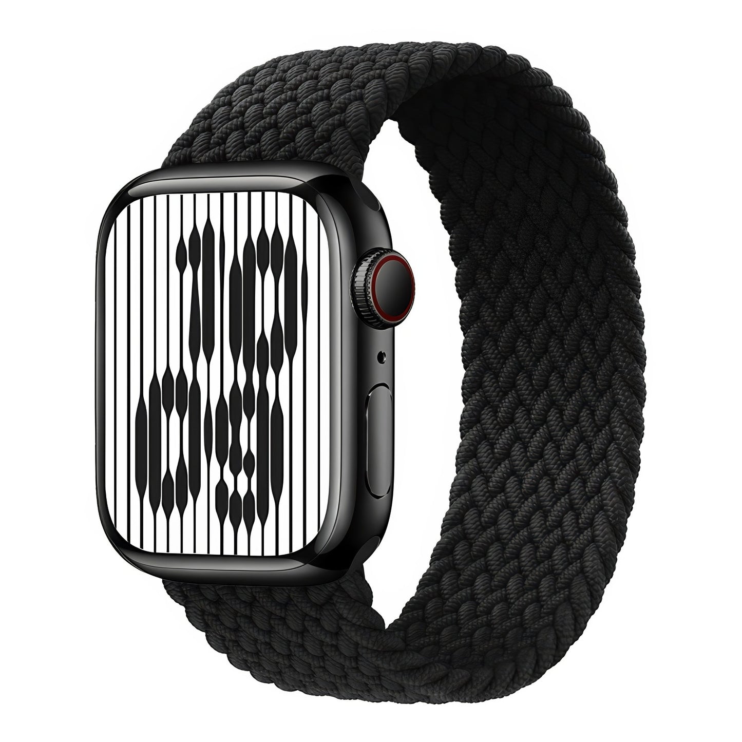 apple watch braided solo loop in dark colors