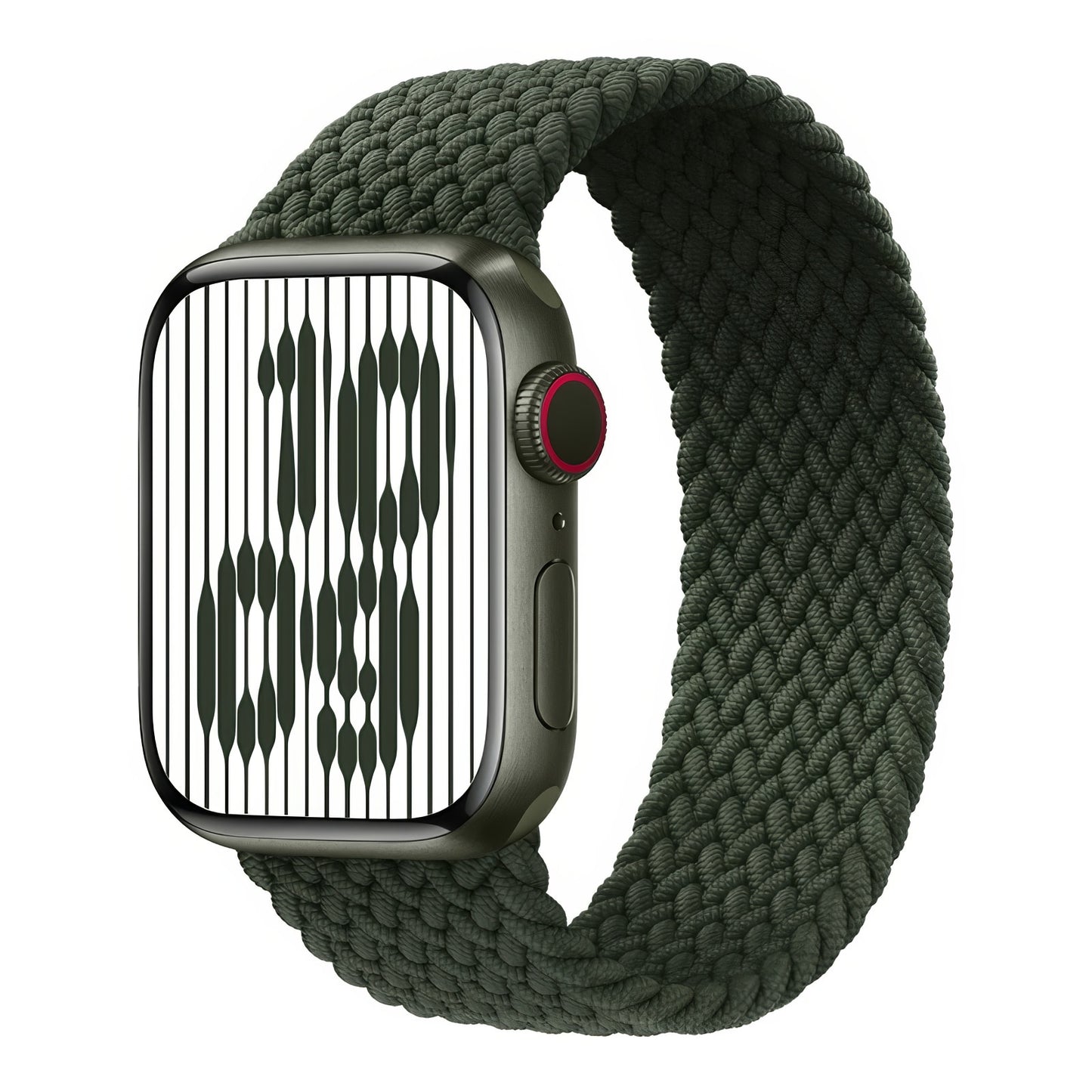 apple watch braided solo loop in dark colors
