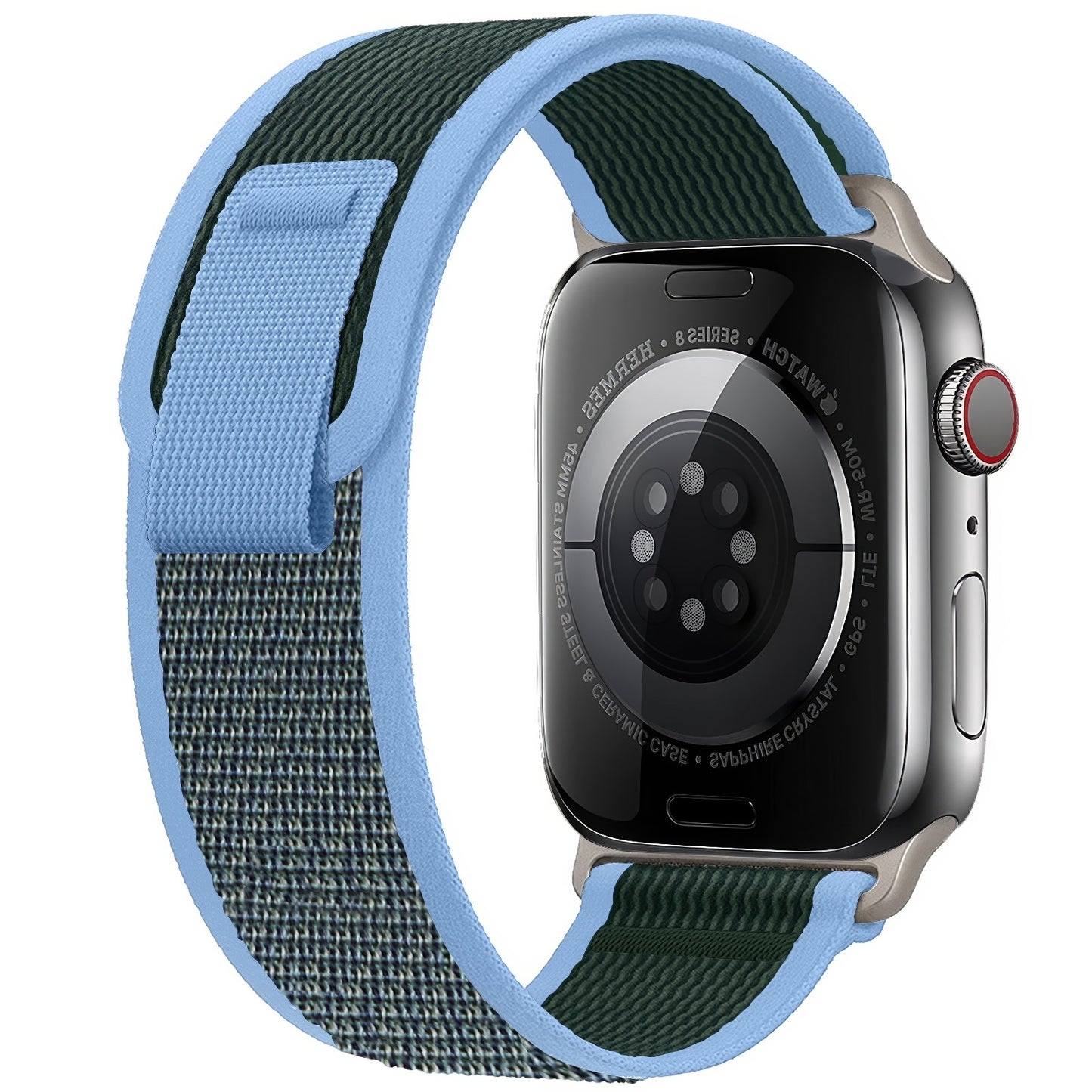 extended color apple watch trail loop smart band strap