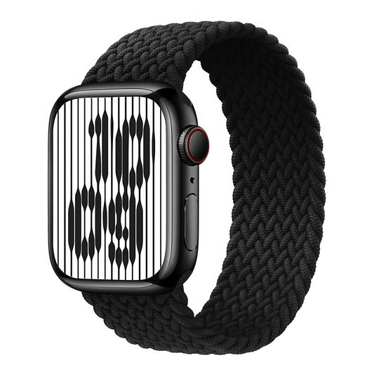 apple watch braided solo loop in dark colors 